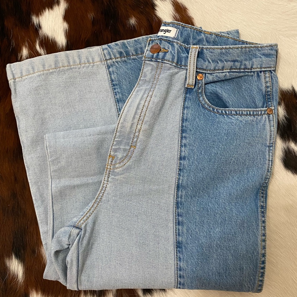 Wrangler Two Toned Bell Bottoms